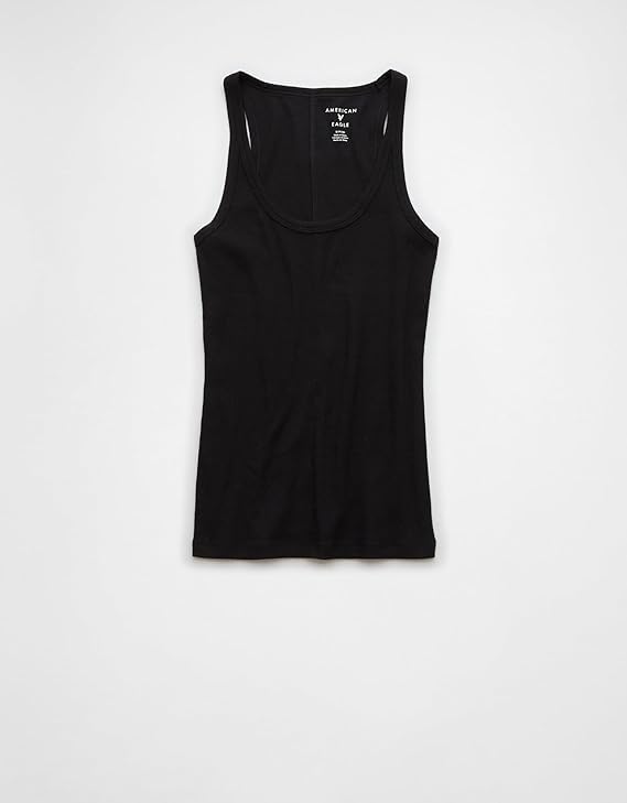 بلوزة نسائية بدون اكمام لون اسود مريحة وانيقة للاستخدام اليومي قصة ملائمة تناسب مختلف الاطلالات