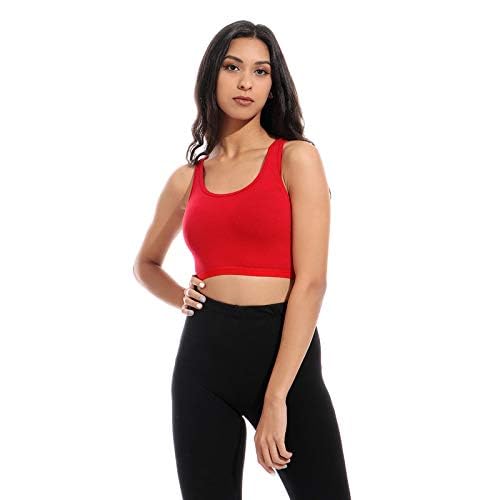 Solid Bra for Women, Set of 4 3XL