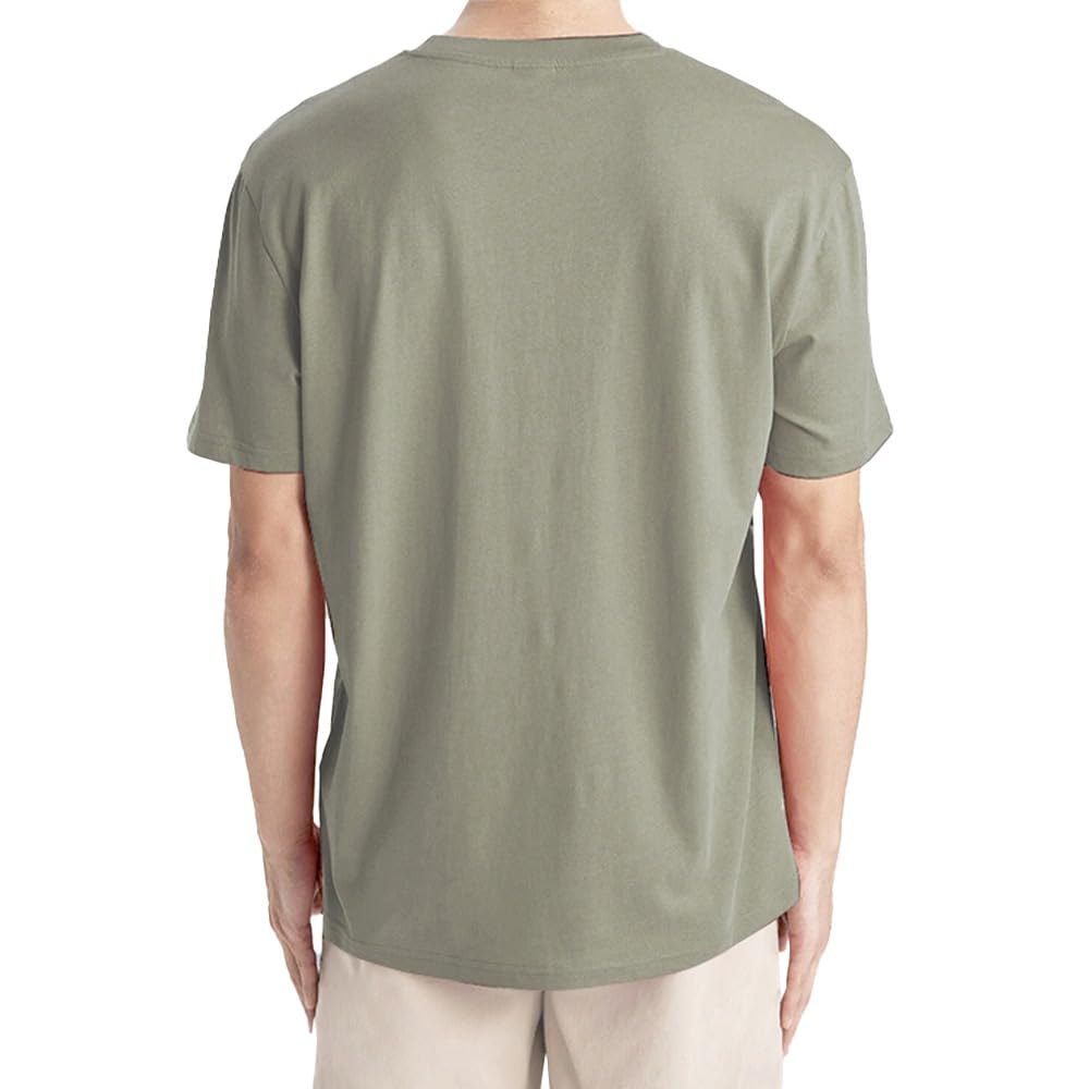Relax Fit T-shirt For Men - Cotton - Half Sleeves Crew Neck Tee