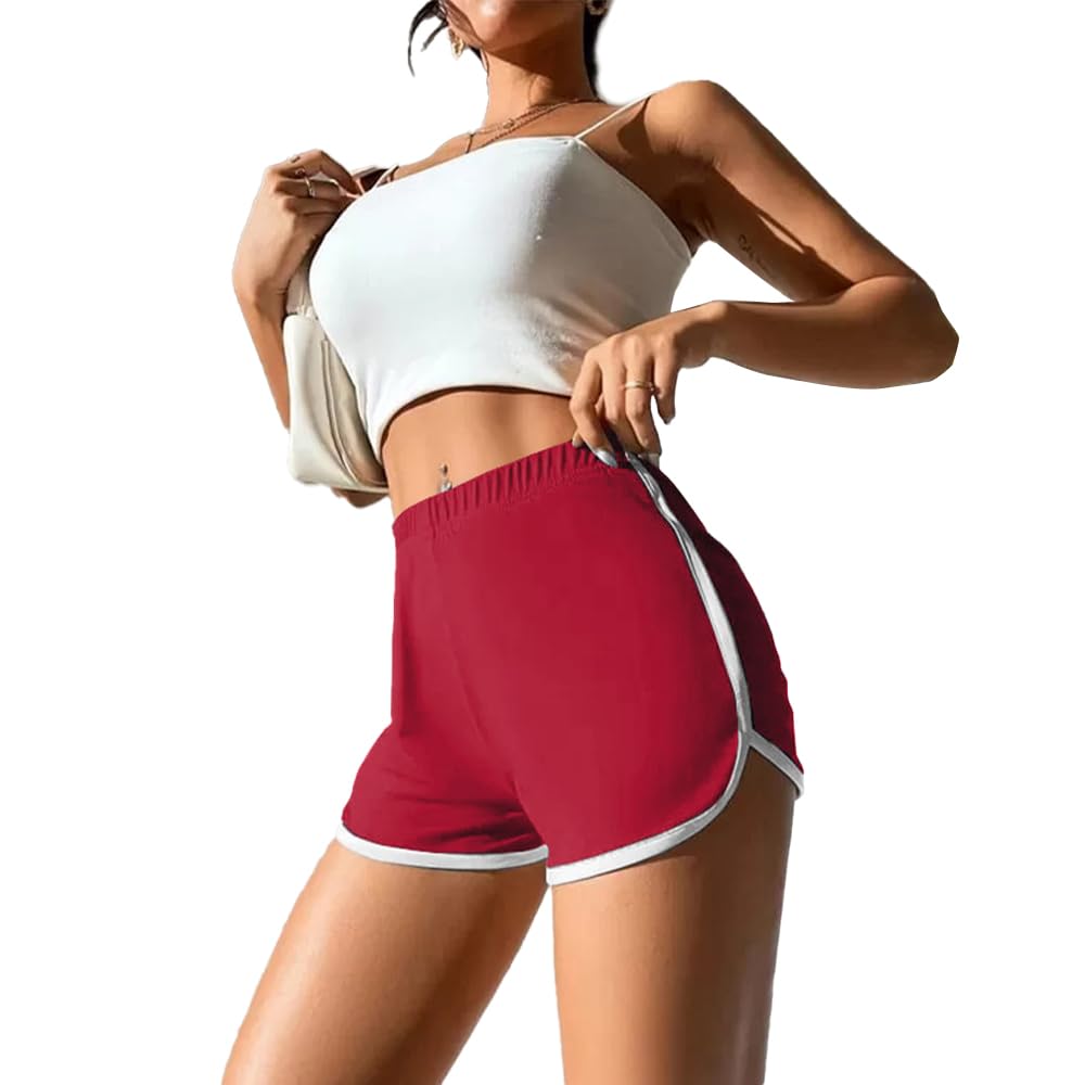 Hot Shorts Sports Shorts - High Waist Shorts - Cotton - Women