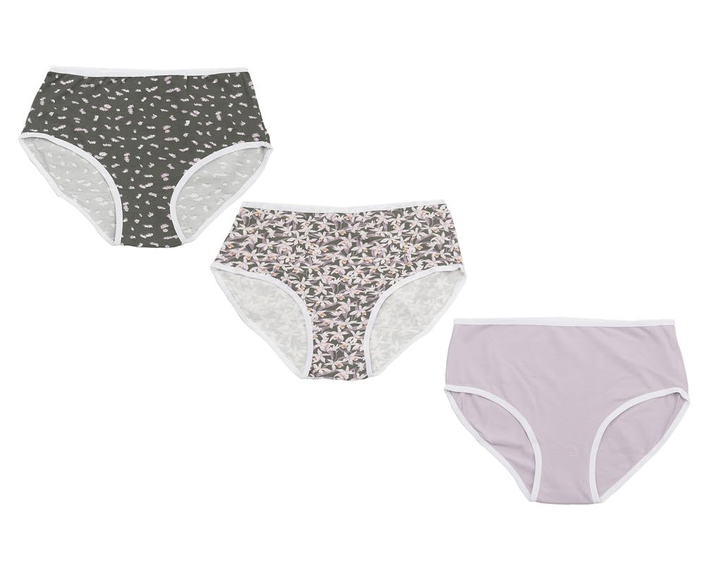 CARINA Women Pack of 3 Brief Panties (Cookies)