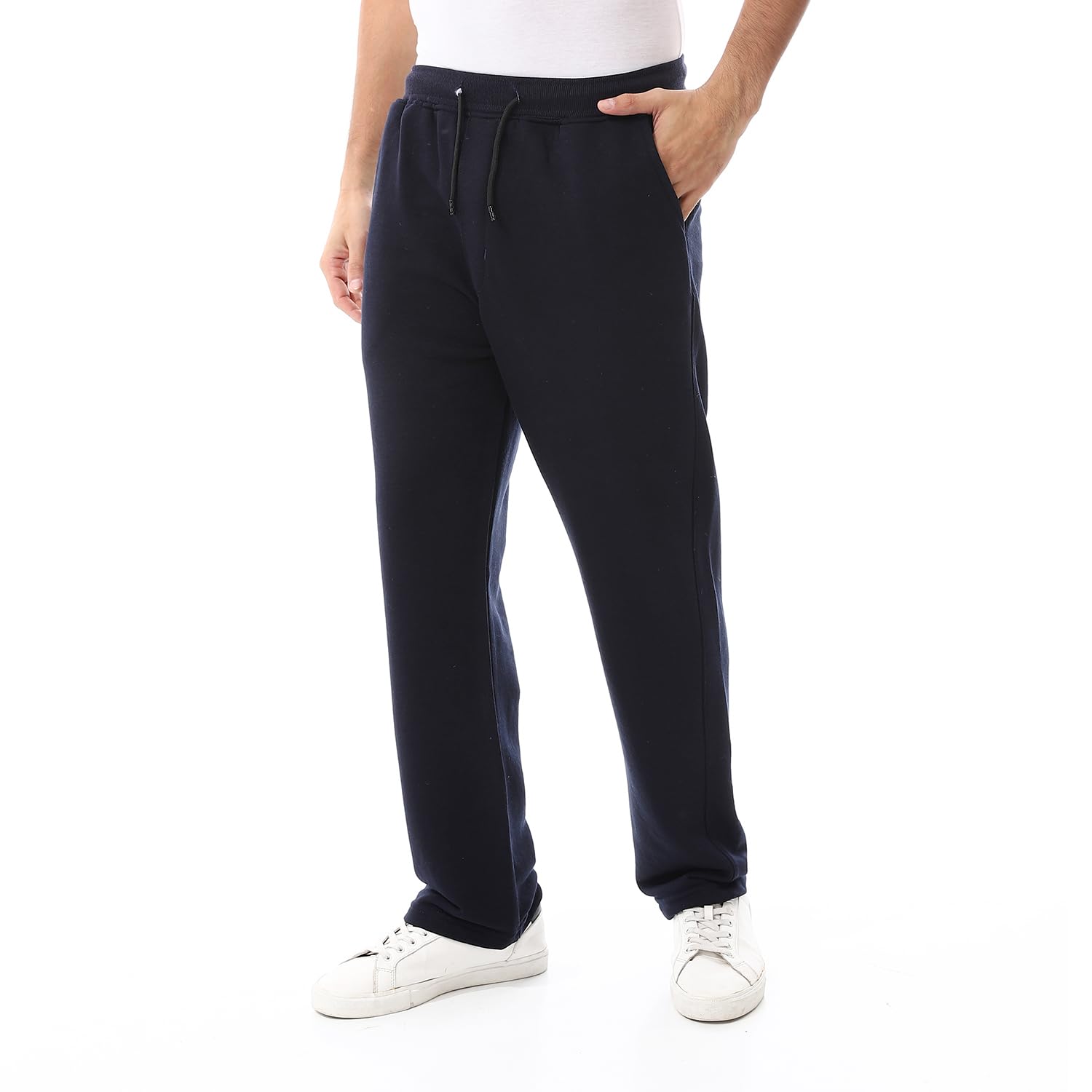 Andora Mens Slash Pockets Elastic Waist Sweatpants Pants