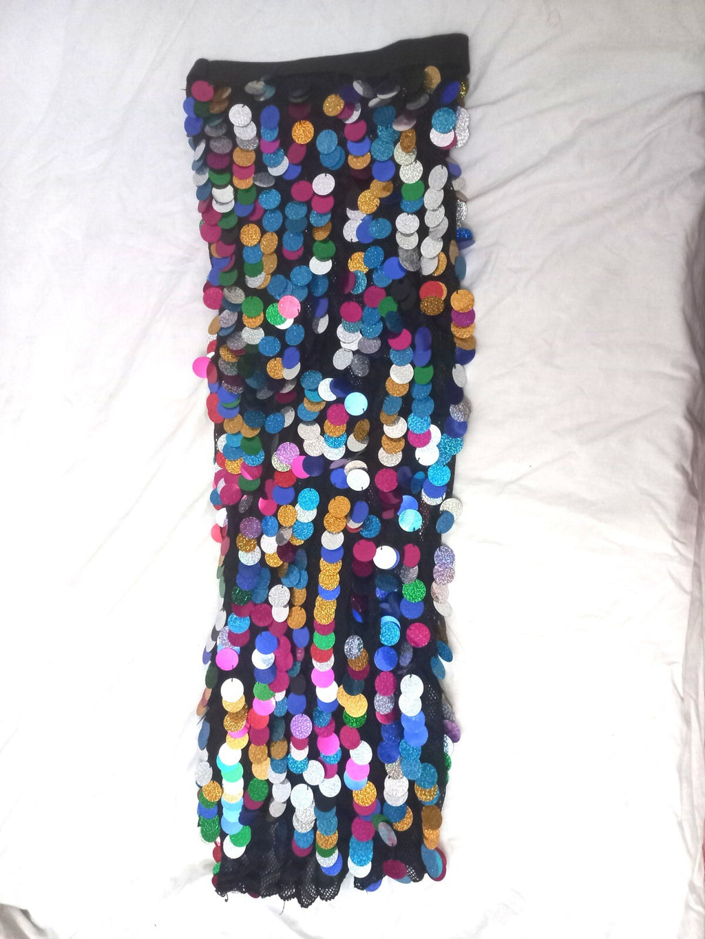 Egyptian Professional Belly dance Costume Fully Embroidered With Colorful Coins3