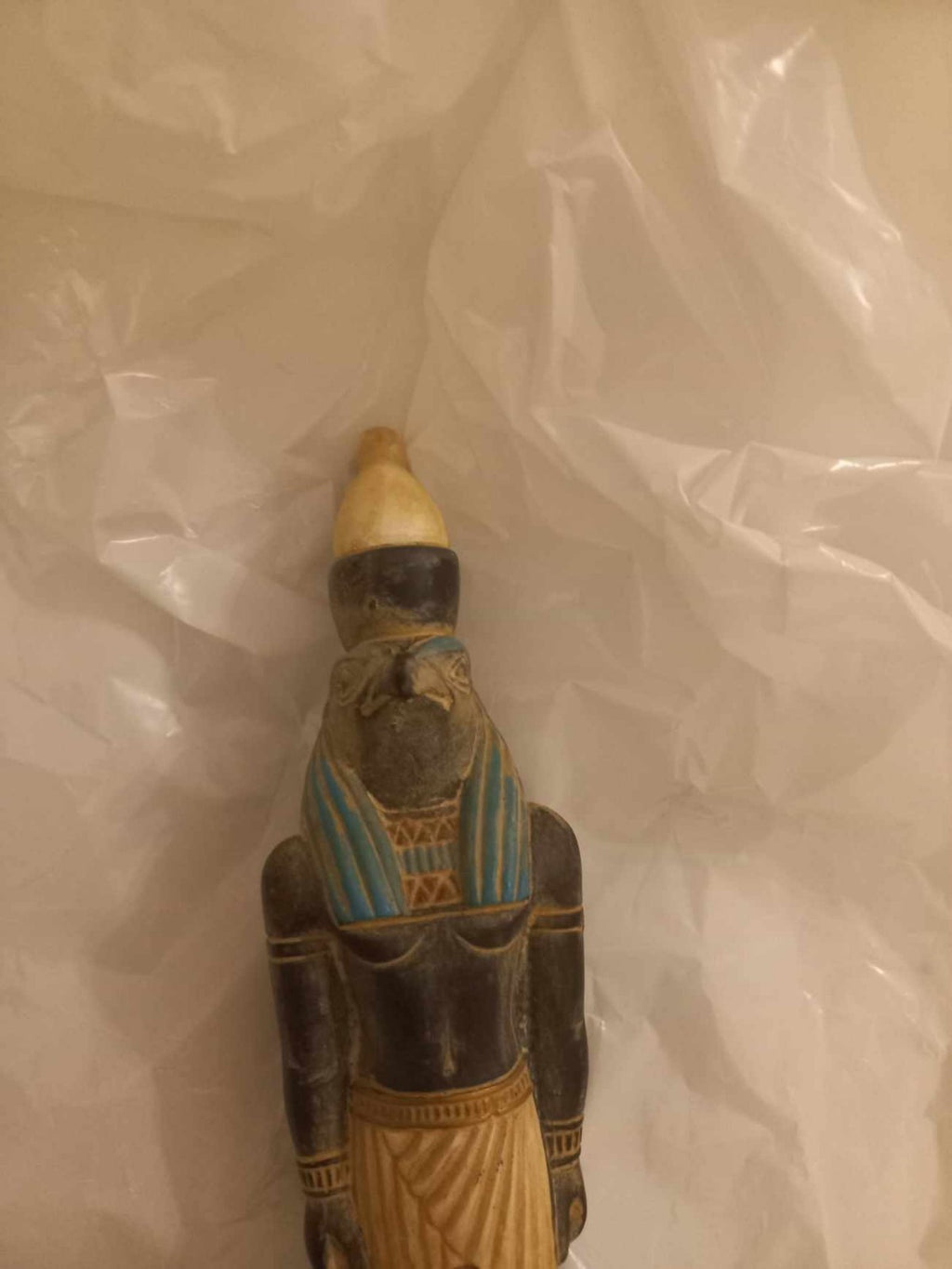 Ancient Egyptian King Horus Pharaonic Statue Handmade Stone Antique Meduim Size5