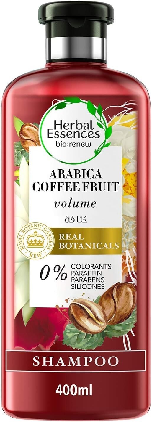 2X Herbal Essences Arabica Coffee Fruit Shampoo Hair Volume No Paraffin 400ml1
