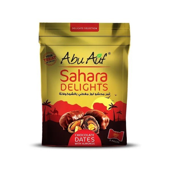 Abu Auf Chocolate Dates 3 Flavors With Almond, Dark Chocolate, &Plain 3 X 300 gm3