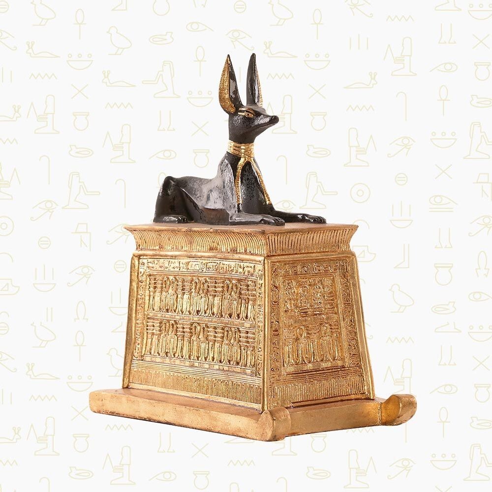 Rare Antique Ancient Egyptian God Anubis Statue Authenticity Certificate3