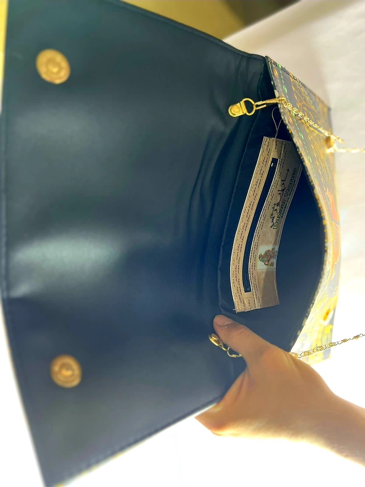 Queen Cleopatra Portefeuille Printed Leather Women Portfolio Egyptian Purse2