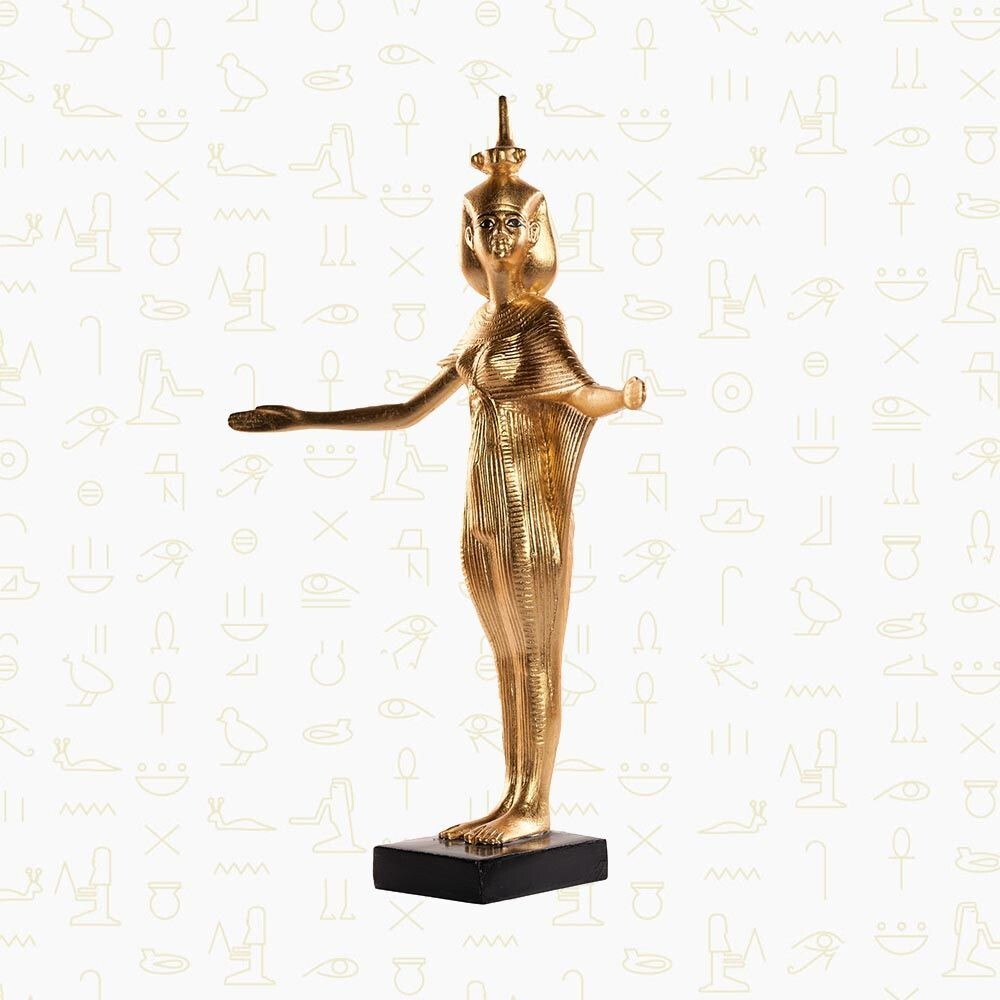 Rare Antique Ancient Egyptian Goddess Selket Statue  Authenticity Certificate3