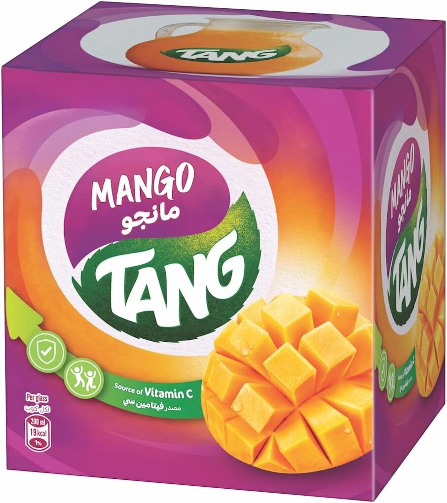 36 X 25 g Pack Tang Powder Drink Mango Flavor  For 7.2 Liter Juice Fast Shipping2