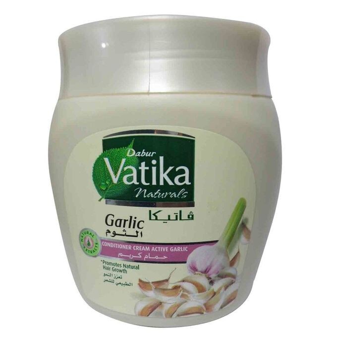 Vatika Hair Conditioner Cream With Garlic For Natural Hair Growth 2 Box X 500 ml5
