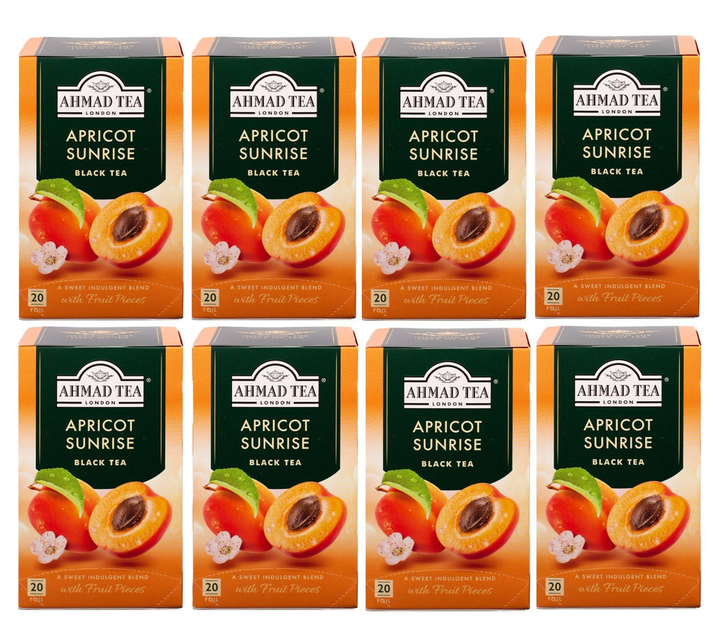 Ahmad Tea London Apricot Sunrise Fruit Black Tea 160 Foil0