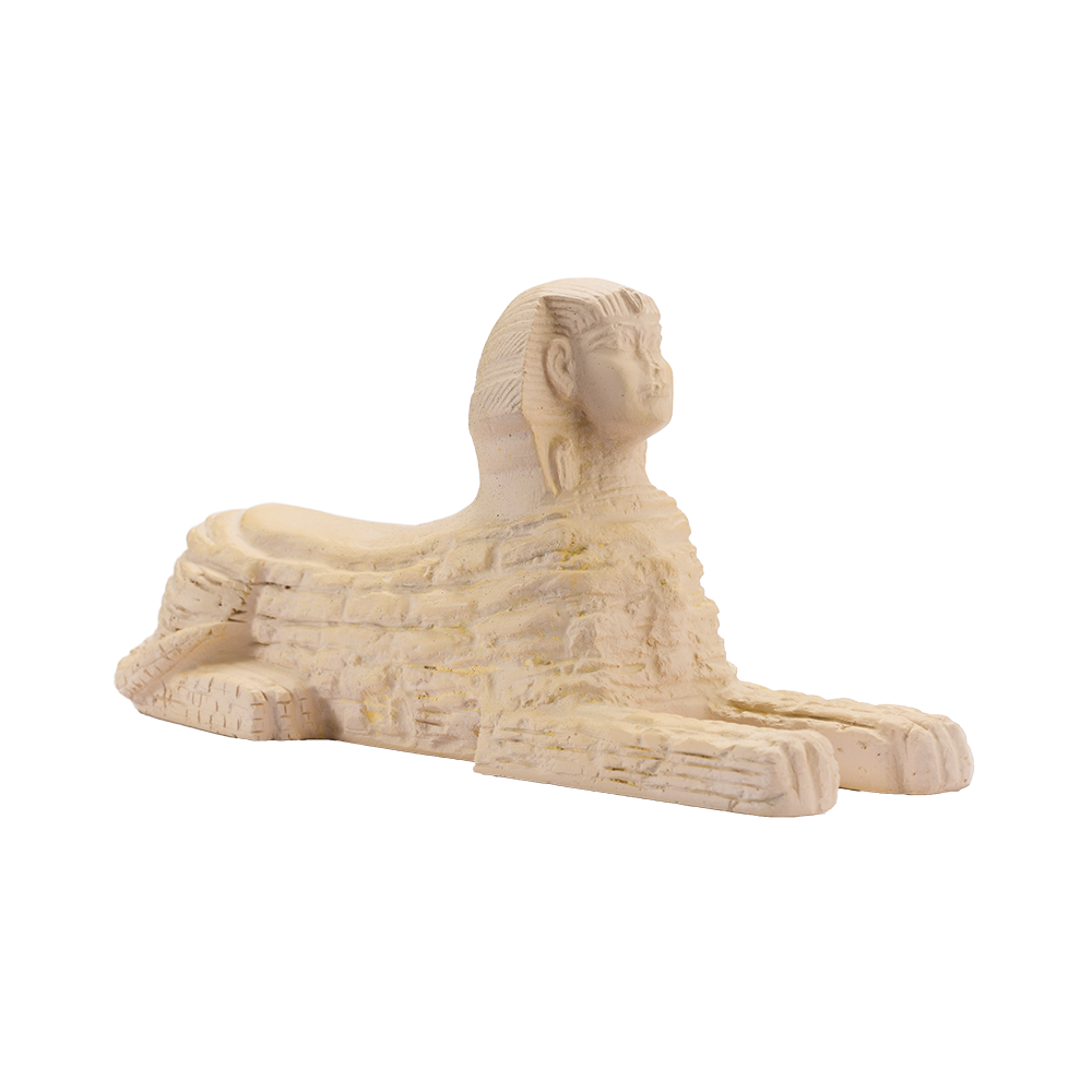 Egyptian Great Sphinx of Giza Statue Museum Replica With Certificate Small Size2
