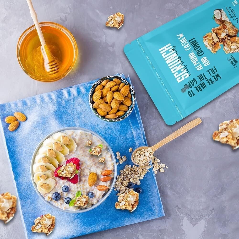 Scrunch Almond, Cashew & Coconut  5x 200g/7 oz5