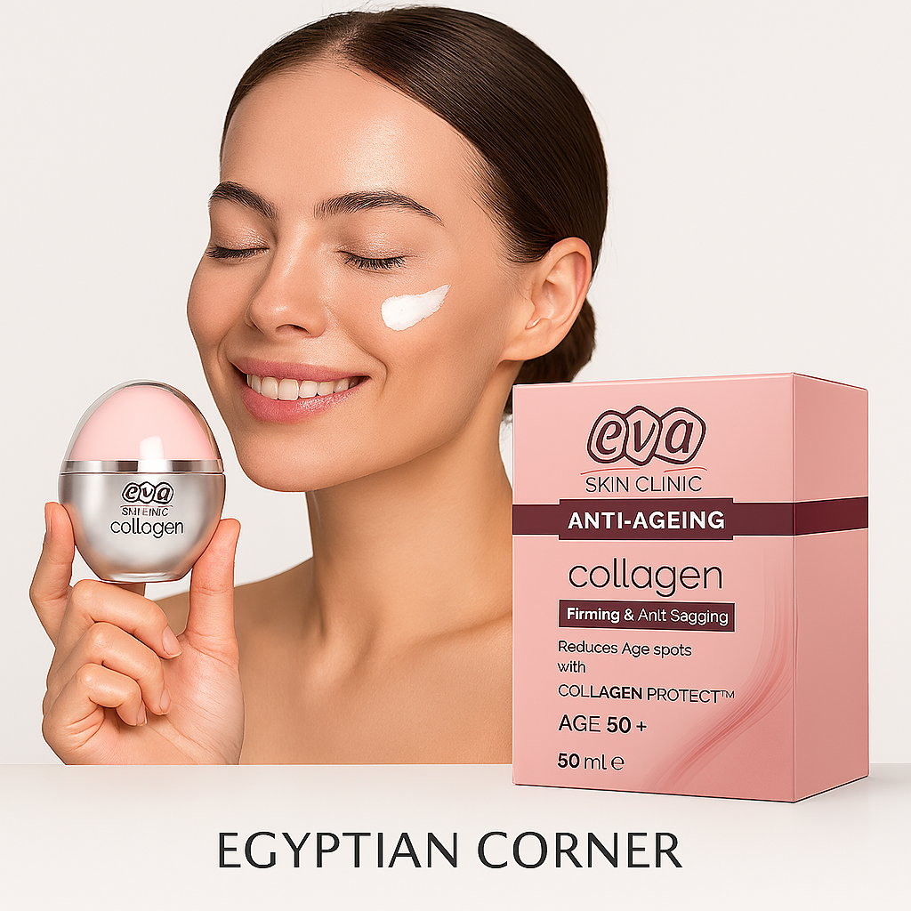 Eva Skin Clinic Anti Aging Cream Collagen Anti Sagging 3D effect Age 50+ 2X50 ml2