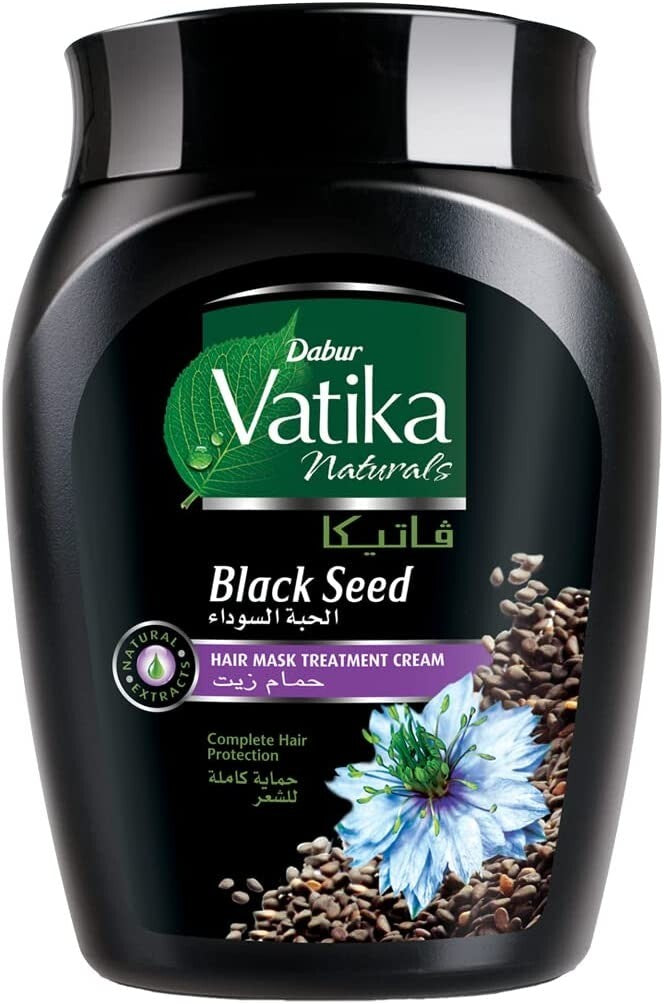 Dabur Vatika Black Seed Hair Mask 2 Box 1KgTreatment Cream 4.4 Ibs Fast Shipping1