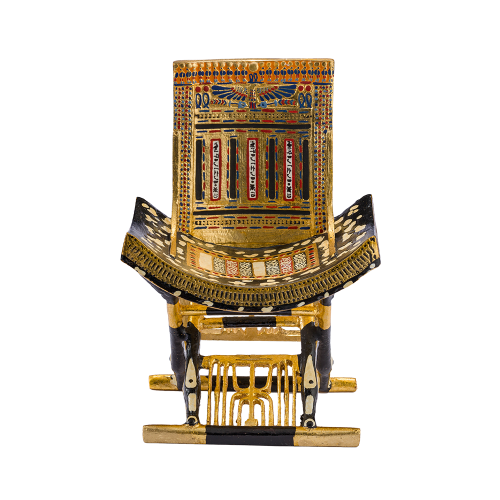 Ceremonial Chair Of King Tutankhamun Finely Detailed Museum Replica Certificate0
