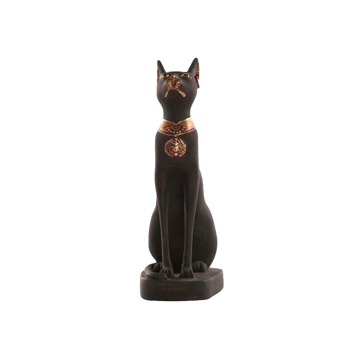 Black Bastet Cat Ancient Egyptian Goddess Statue Museum Replica With Certificate4