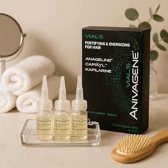 Anivagene Vials Fortifying & Energizing Ampoules For Hair 7dose 5ml Strong Hair5