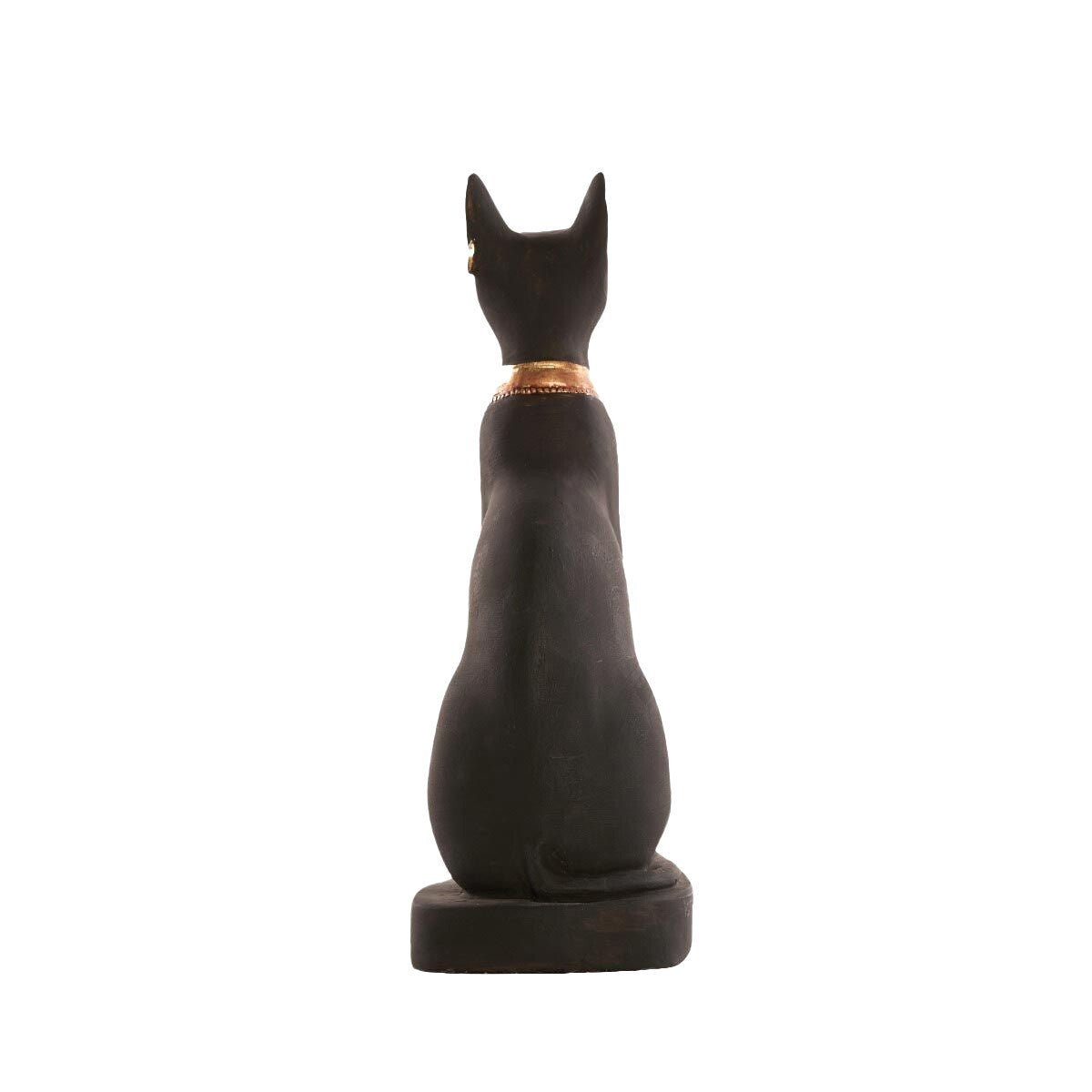 Black Bastet Cat Ancient Egyptian Goddess Statue Museum Replica With Certificate2