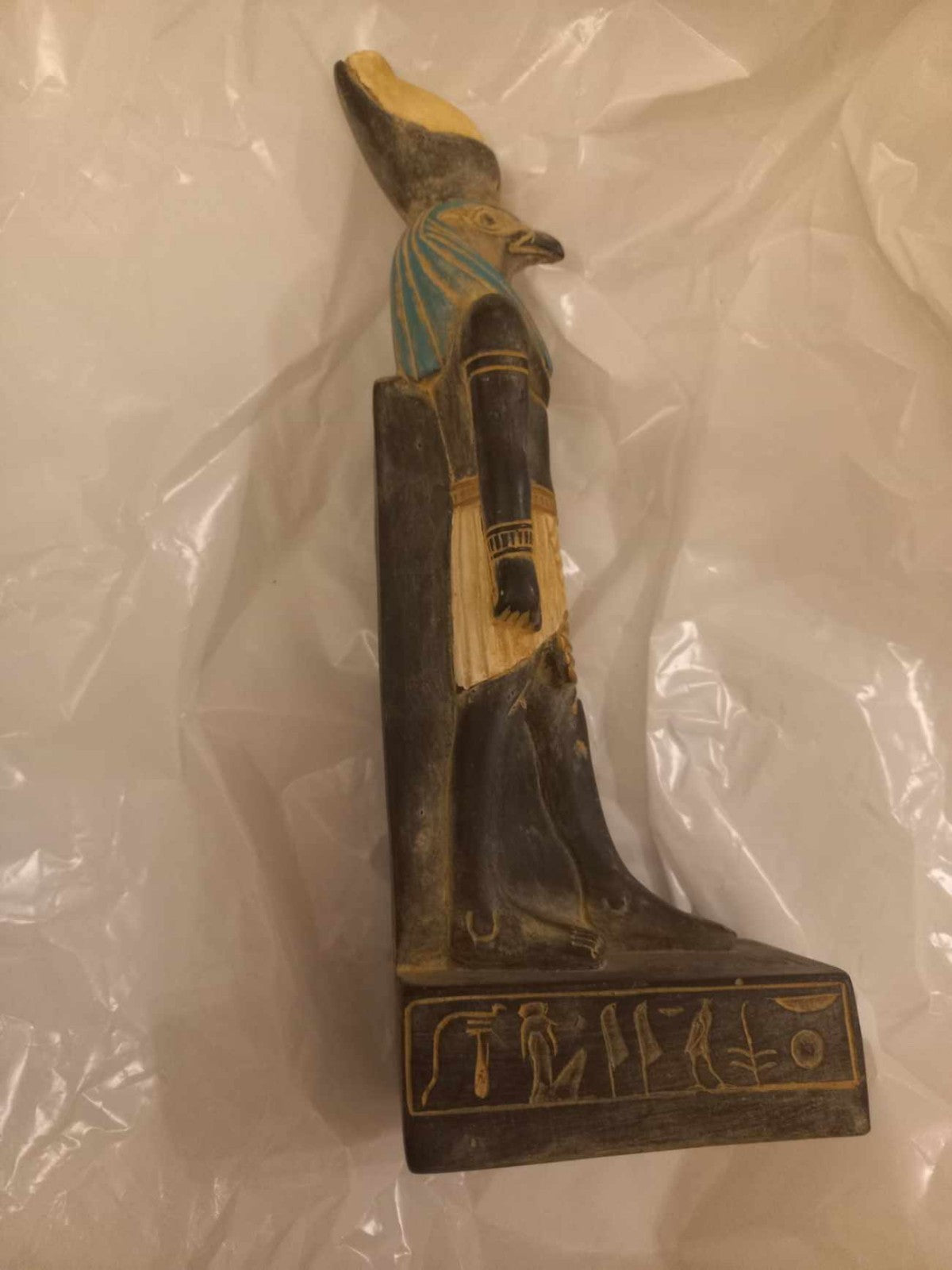 Ancient Egyptian King Horus Pharaonic Statue Handmade Stone Antique Meduim Size8