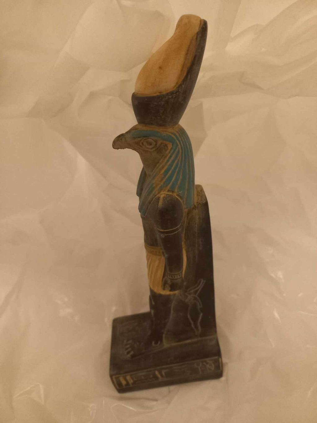 Ancient Egyptian King Horus Pharaonic Statue Handmade Stone Antique Meduim Size6