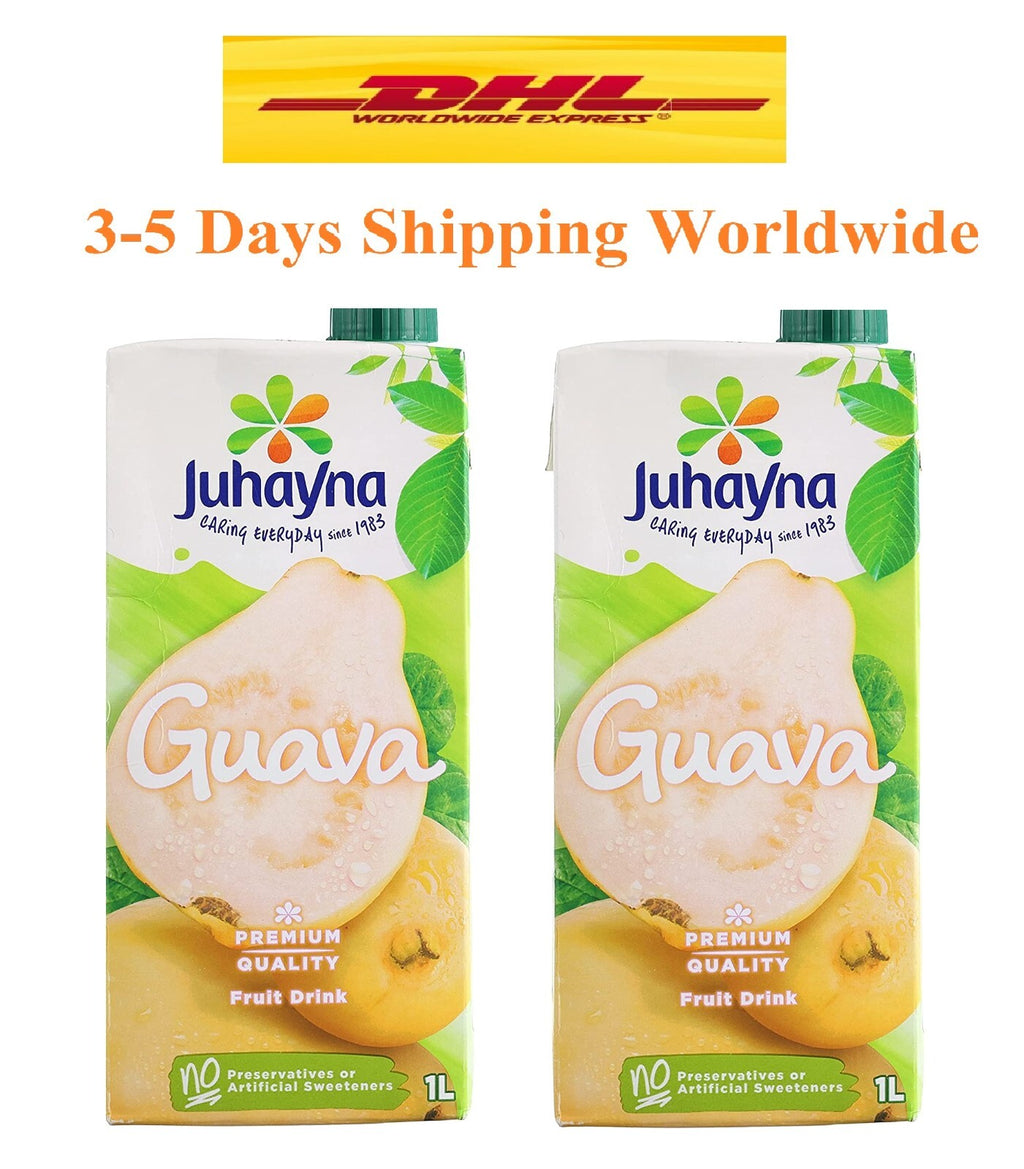 2 Liter Juhayna Classic Guava Juice Pure Fruit Nectar Premium Quality Drink0