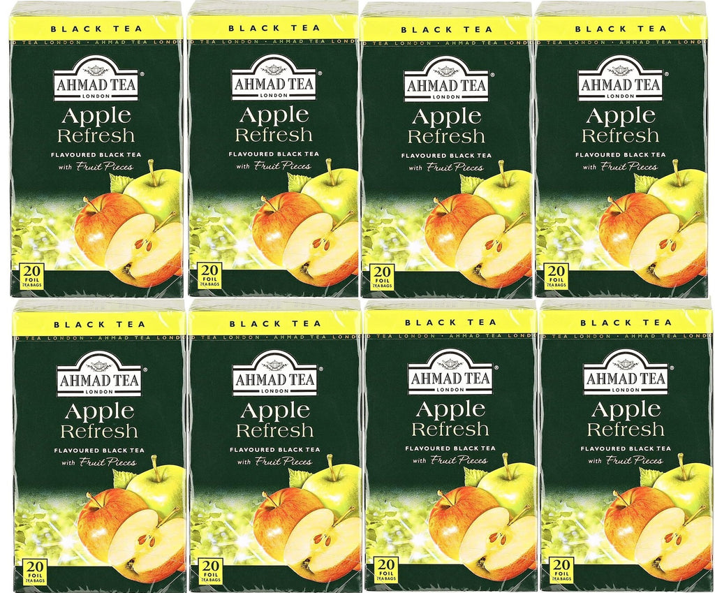 Ahmad Tea London Apple Refresh Fruit Black Tea 160 Foil0