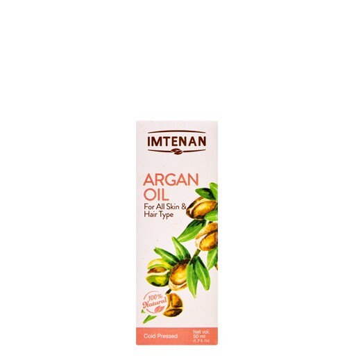3 Imtenan Argan Oil 100% Natural All Skin &Hair Types Help Produce Collagen 150m1