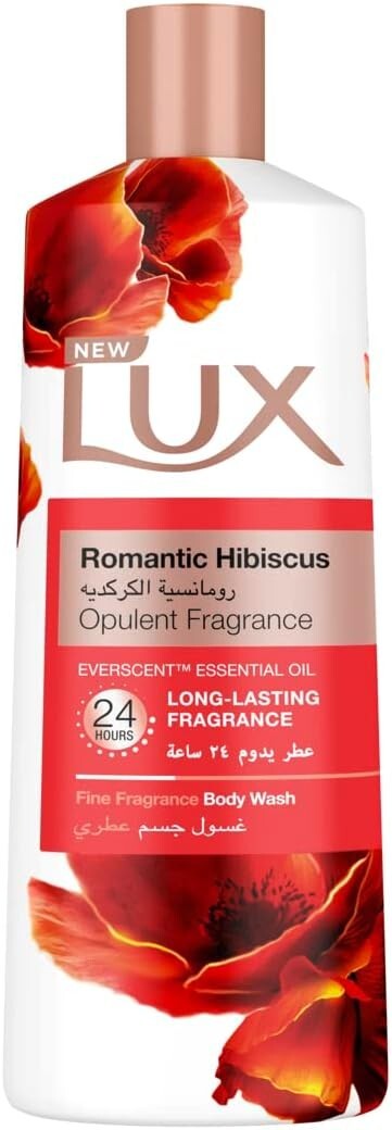 LUX OPULENT FRAGRANCE Romantic Hibiscus BATH BODY WASH SHOWER GEL 3x PACK 500ml1