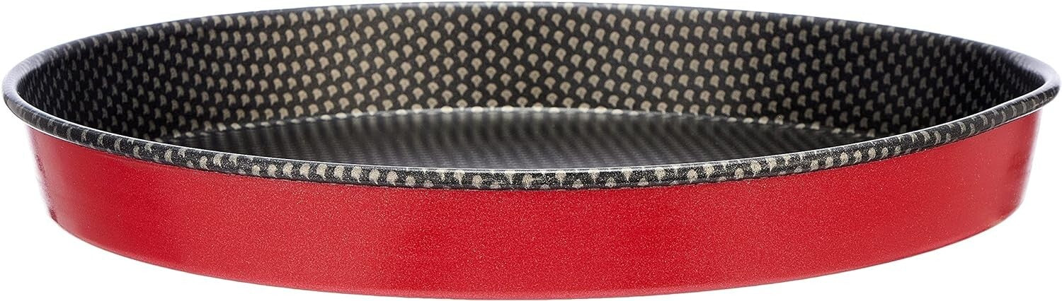 2 Tefal Pizza Tray Set 30 cm Each Non Stick High Quality Coated In France5