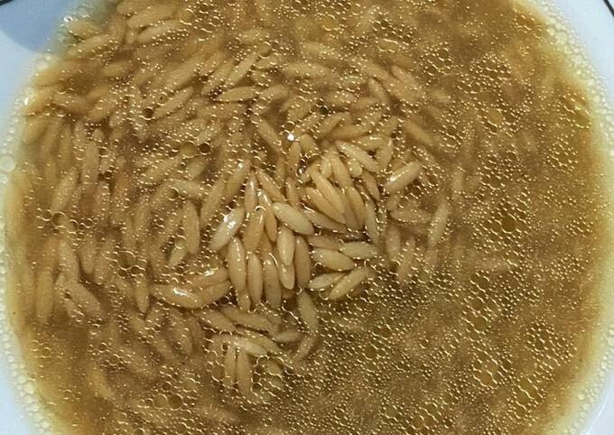 Orzo Rice Shaped Pasta Oriental Soup Risoni Pasta 2Kg 4.4 Ib. لسان عصفور4