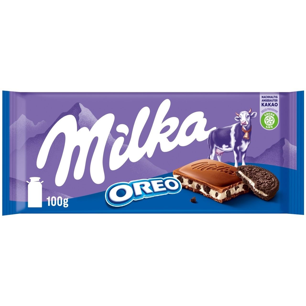 10 Milka Chocolate Oreo Bars 1 Kg Chocolate 2.2 Ib. Fast Worldwide Shipping2