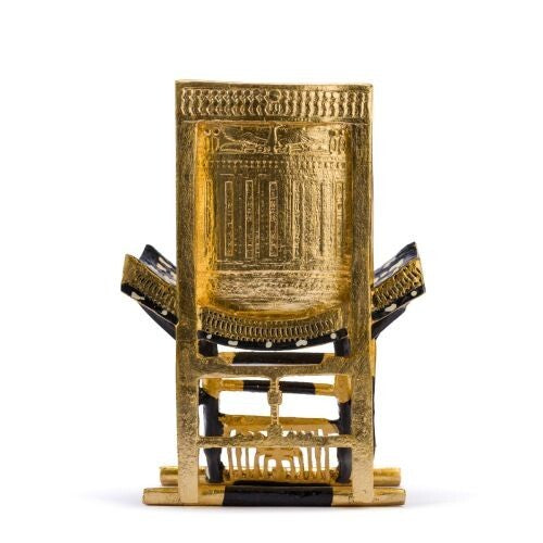 Ceremonial Chair Of King Tutankhamun Finely Detailed Museum Replica Certificate2