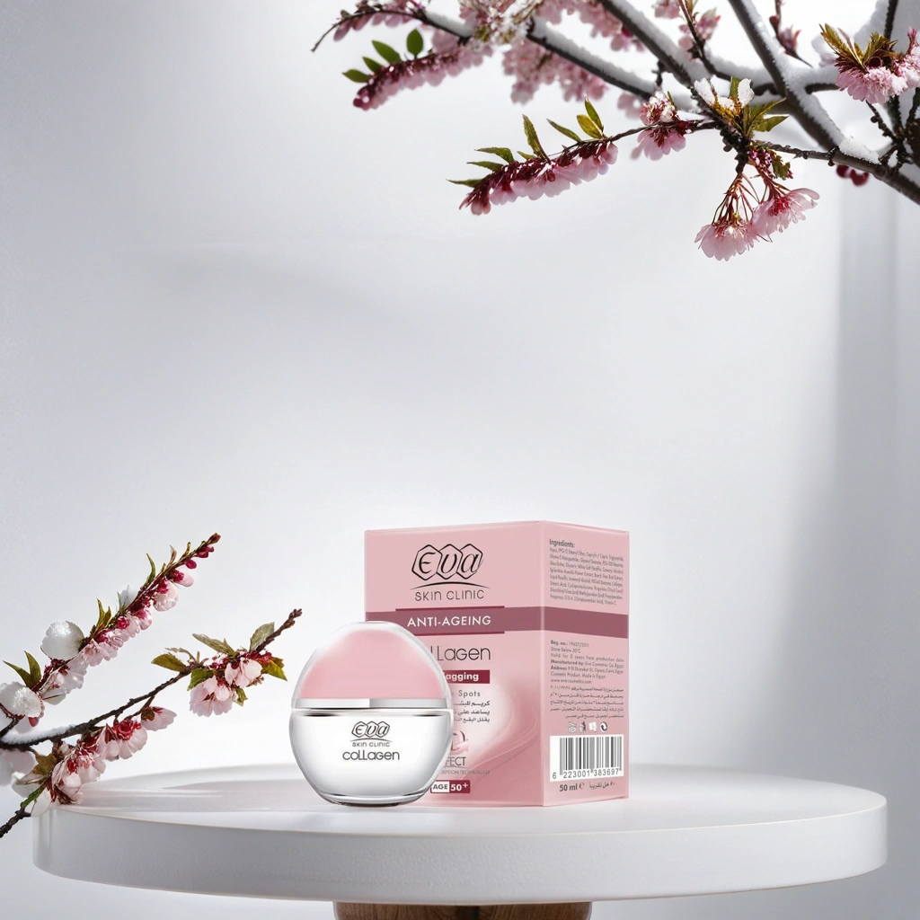 Eva Anti Wrinkle Cream With Collagen Anti Sagging Reduce Age Spots 3D Effect 50+5