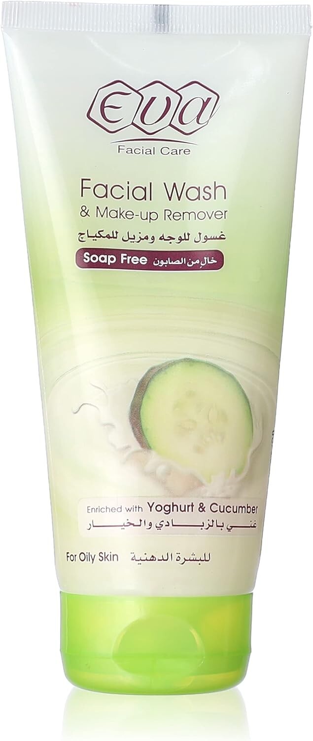 Eva Skin Care Face &Body Kit For Oily Skin Shower Gel Facial Wash& Skin Cream3