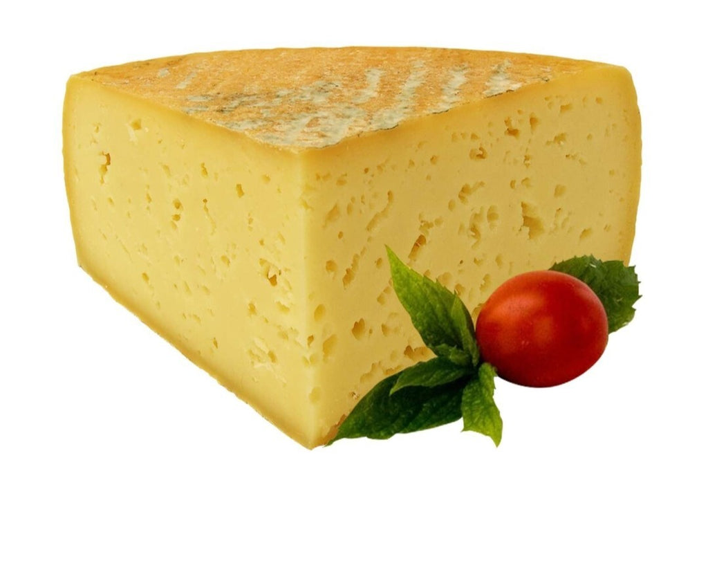 Egyptian Turkish Yellow Cheese Sliced 1kg 2.2 Ib جبنة رومي بطارخ بالفلفل شرائح3
