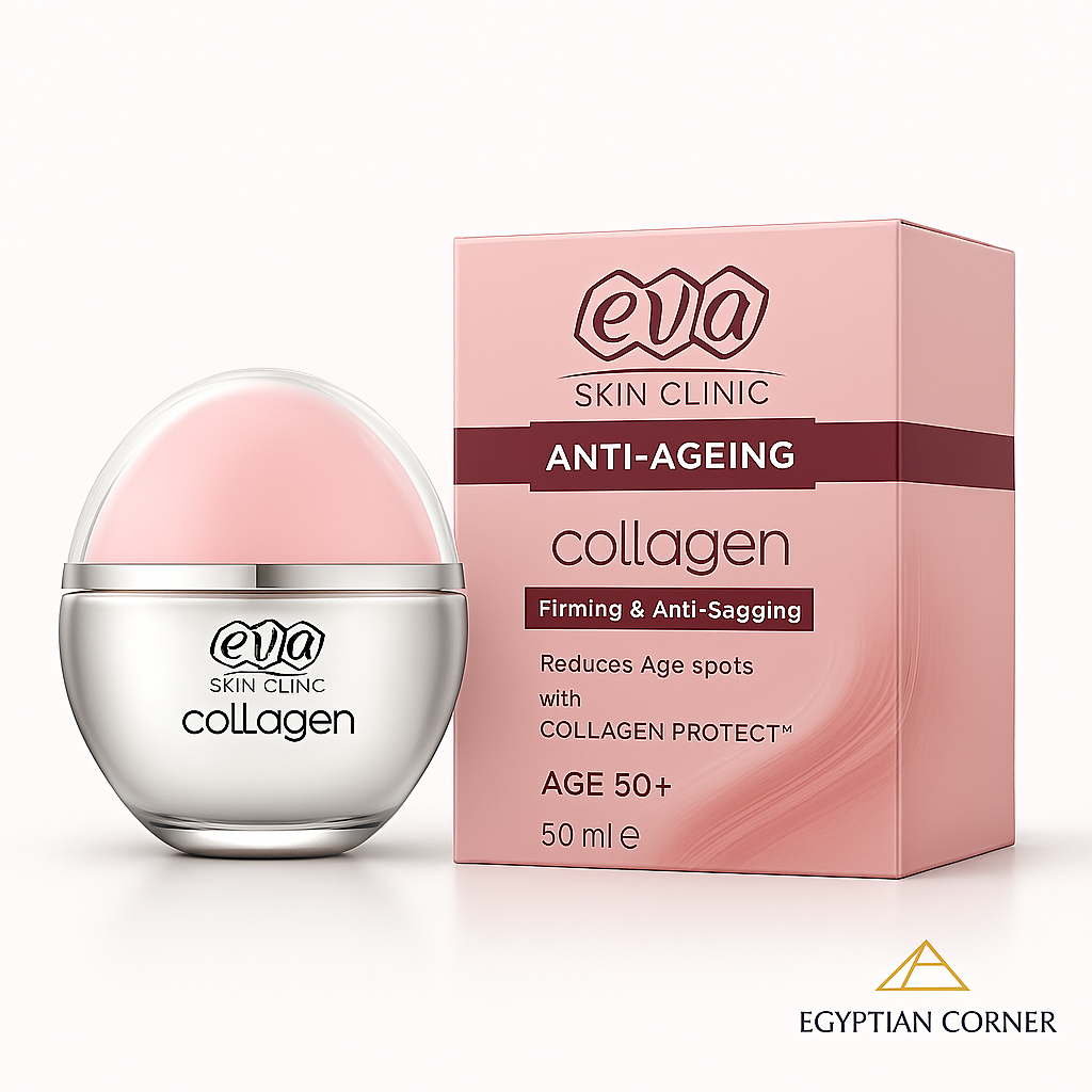 Eva Skin Clinic Anti Aging Cream Collagen Anti Sagging 3D effect Age 50+ 2X50 ml4