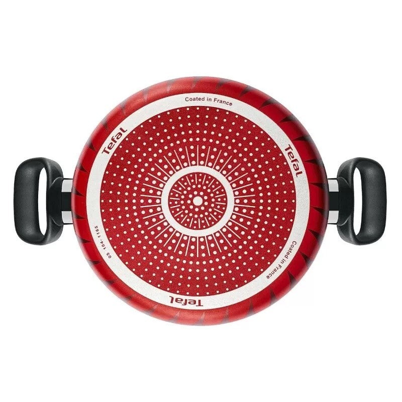 Tefal Tempo Cooking Pots Set With Lid 28, 30 cm Large Non Stick Coated In France2