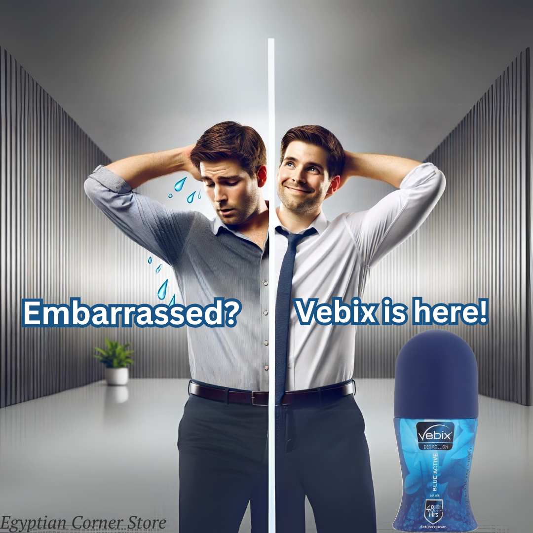 3X Vebix Deodorant Roll for Men 48H Odor Protection Alcohol Free Antiperspirant4