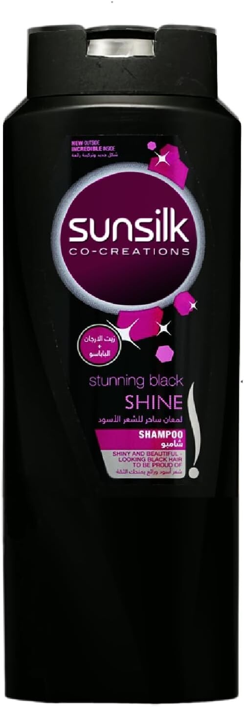 Sunsilk Stunning Black Shampoo For Shiny Black Hair Soap Free Amla Pearl 600 ml1