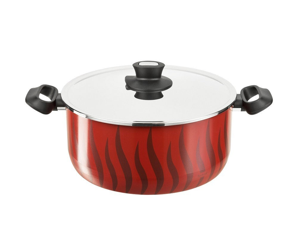 Tefal Tempo Cooking Pots Set With Lid 28, 30 cm Large Non Stick Coated In France6
