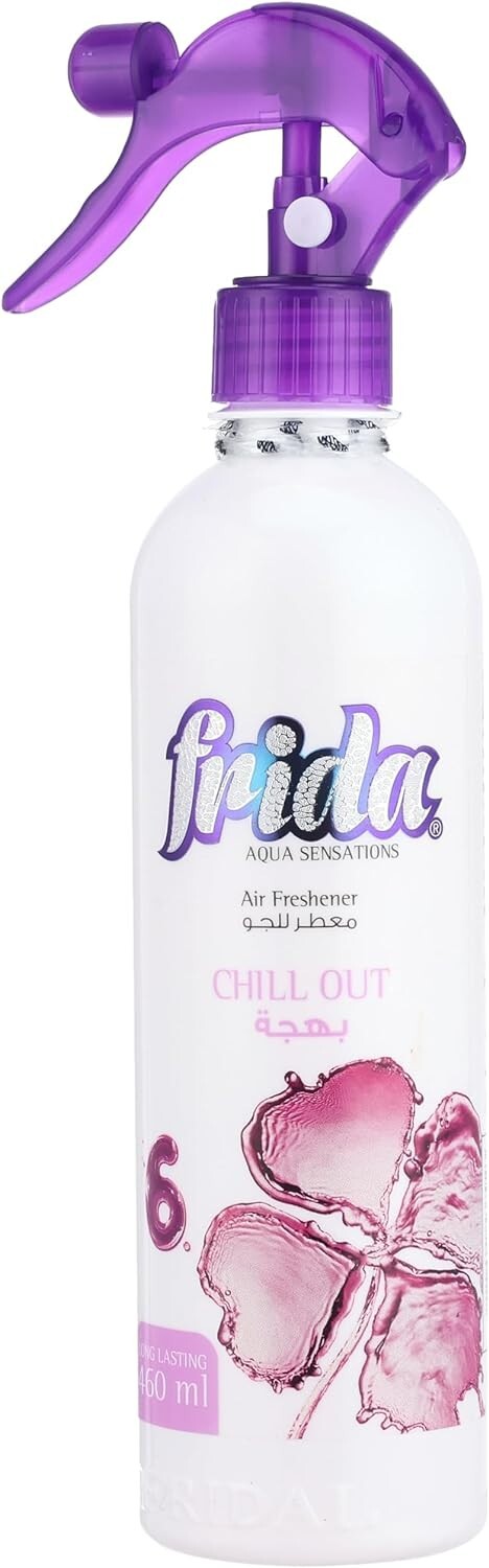 2 Frida Spray Air Freshener Long Lasting Rose Fragrance Refresh Aqua Feel 460 ml3