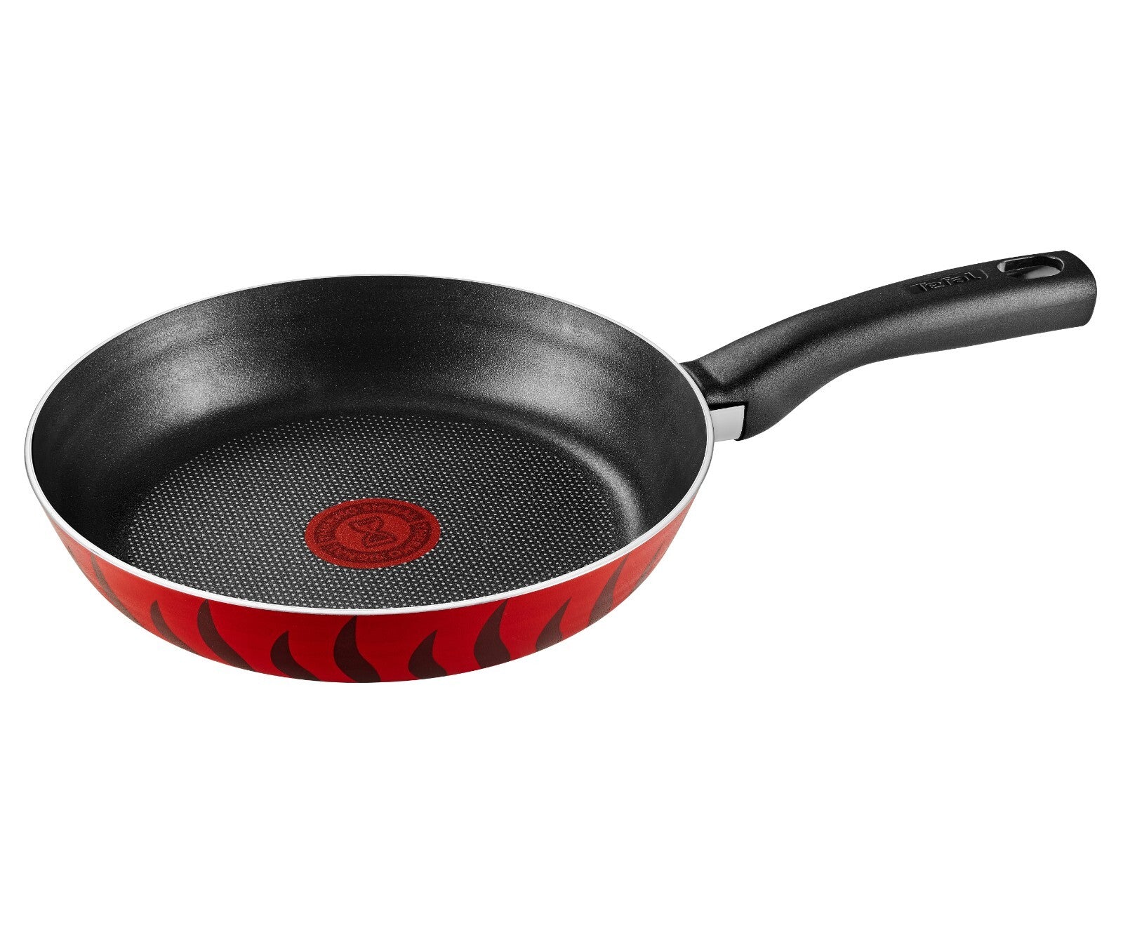 Tefal Tempo Flame Fry Pan 26cm Non Stick Coated In France Red0