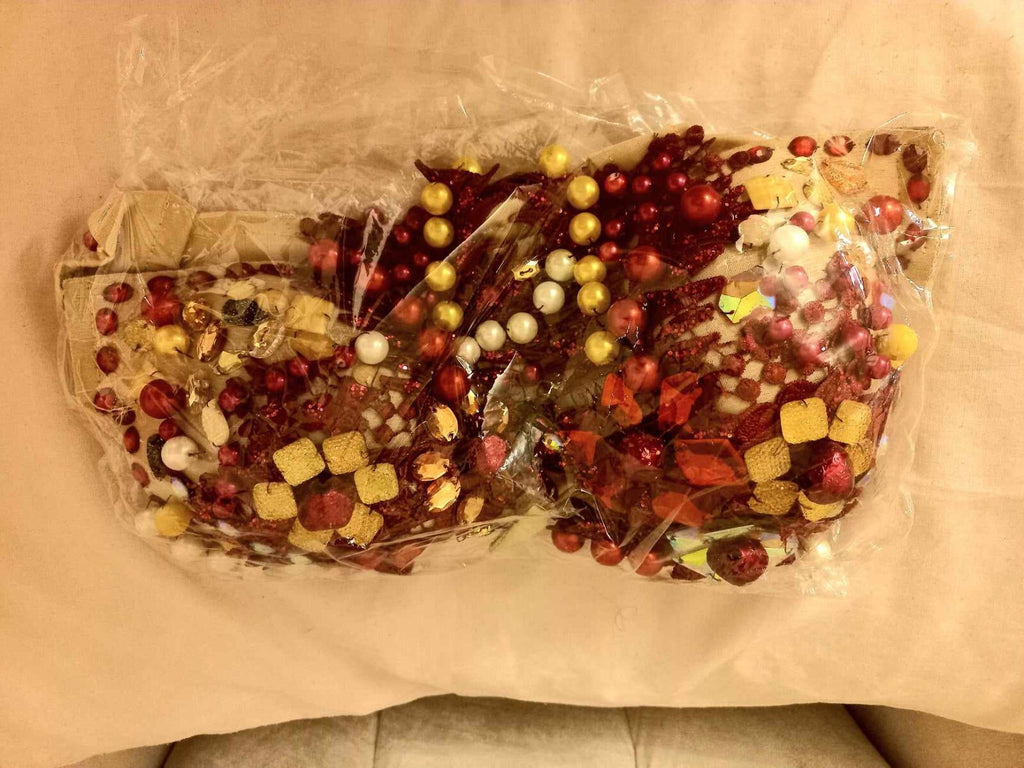 Embroidered Belly Dance Costume Dark Red Beaded Bra& Waist Belt &Tight Skirt12