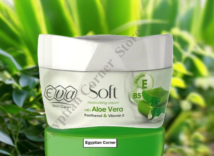 4x Eva Skin Moisturizing Cream With Aloe Vera Panthenol Extreme Soften Skin 50 g6