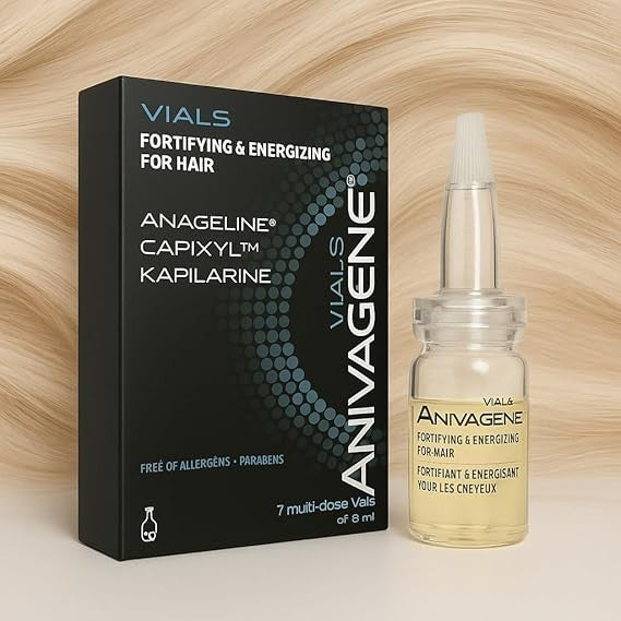 Anivagene Vials Fortifying & Energizing Ampoules For Hair 7dose 5ml Strong Hair0