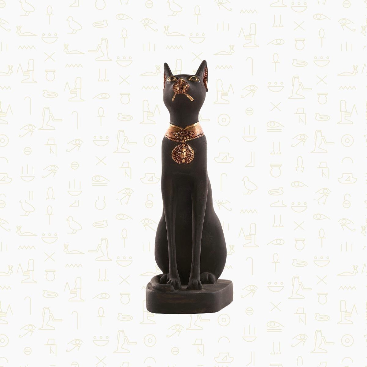 Rare Ancient Egyptian Antique Goddess Bastet Cat Pharaoh Statue Museum Replica1