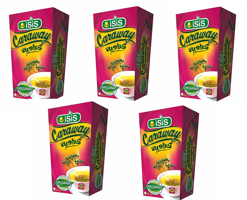 Isis Organic Karaway Tea Egyptian Calming Natural Herbal Tea 100 Bags كراوية0