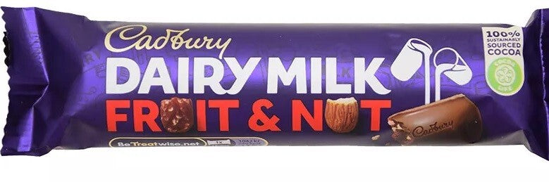 24 Piece Cadbury Dairy Milk Chocolate with Nut Fruit and 35 gm/1.23 oz Candy bar4